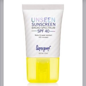 Supergoop unseen sunscreen mini